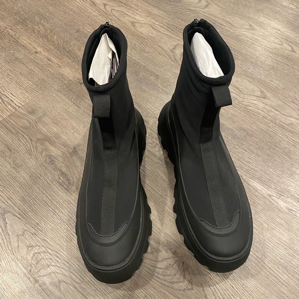 Asos Men’s Black Chunky Boots Size 13